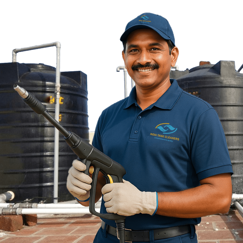 Chennai professional water tank cleaning and sump cleaning services by India Tank Cleaners, available for residential and commercial clients