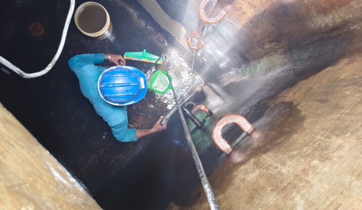 industrial tank cleaning service