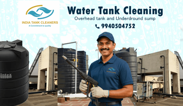 Water Tank Cleaning Process