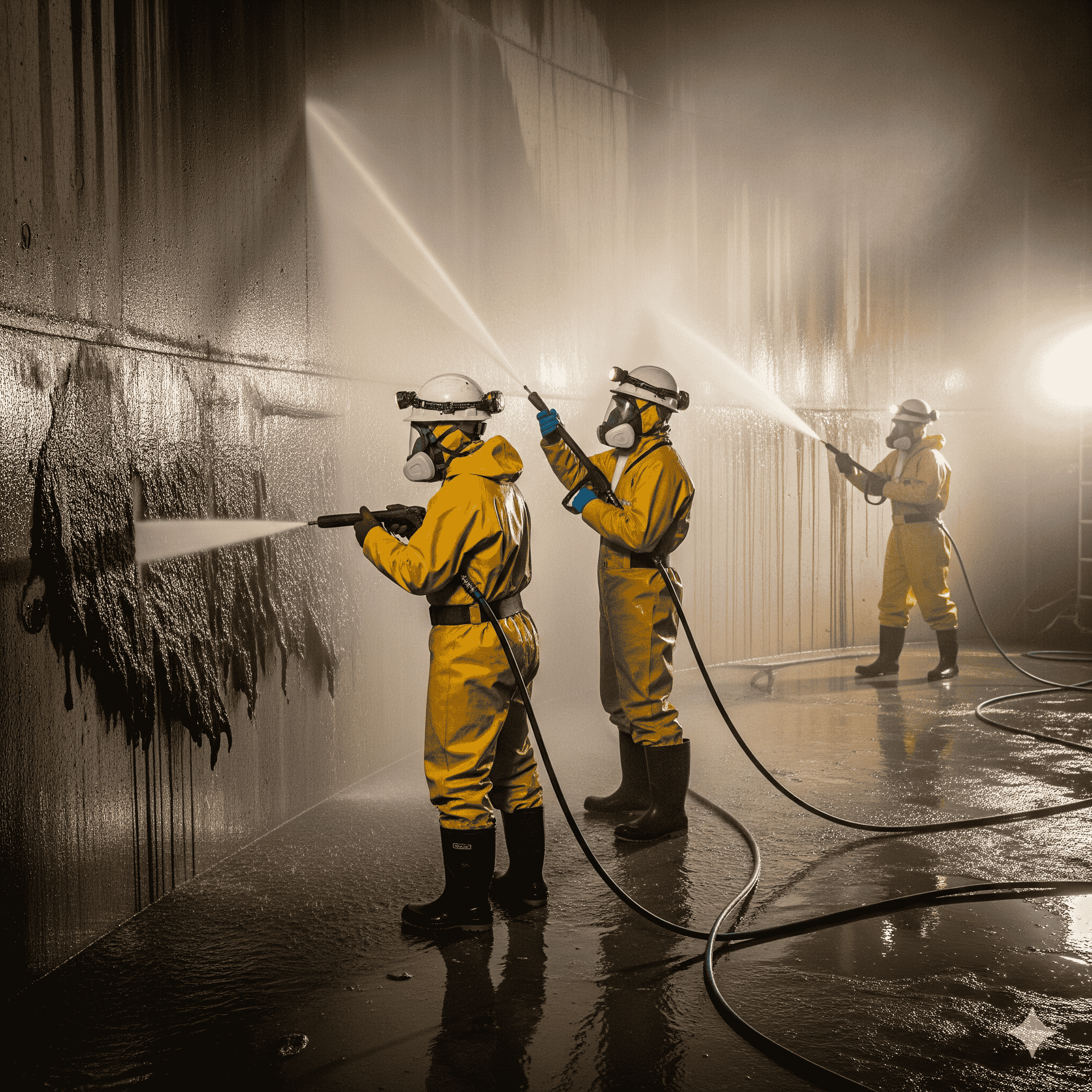 Professional water tank cleaning in Vadapalani, Chennai – India Tank Cleaners team using modern equipment for safe and hygienic tank and sump cleaning services