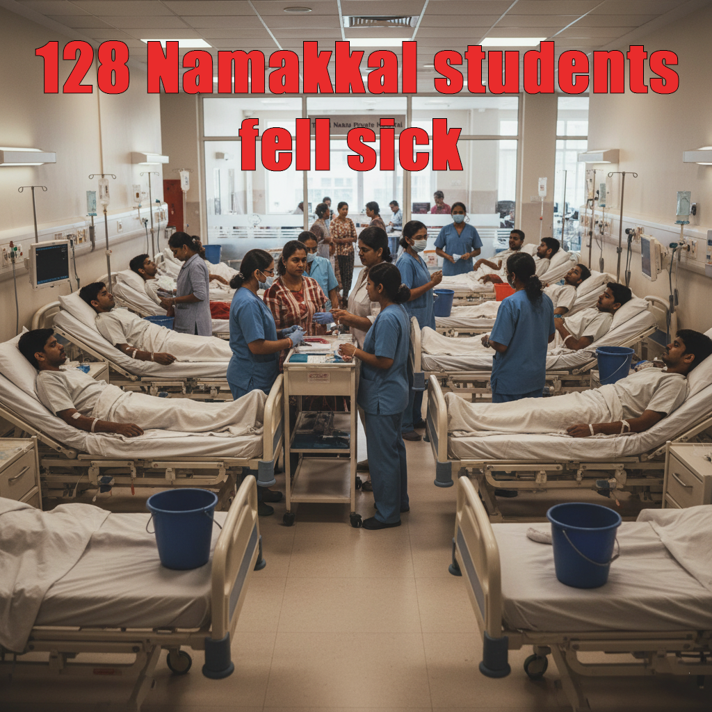 128 Namakkal students fell ill due to dirty tanks. India Tank Cleaners prevents Namakkal College Water Contamination with expert cleaning
